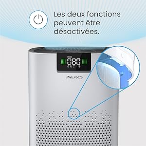 دستگاه تصفیه هوای قدرتمند برند Pro Breeze مدل PB-P07 - تصویر 6