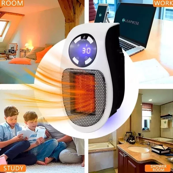 فن هیتر برقی پریز دیواری 500 وات مدل MA-101 - تصویر 8