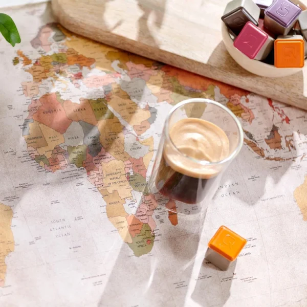 کپسولهای قهوه ممتاز برند Espresso Indian Kaveri Tchibo Qbo، بسته ۲۷ عددی (اسپرسو، شدت ۱۰/۱۰، شدید و تند) - تصویر 7