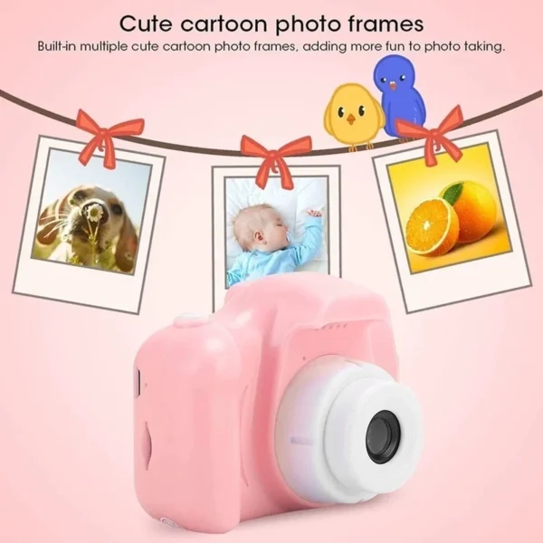 دوربین عکاسی و فیلمبرداری کودکان مدل C6 با کارت حافظه 32GB - تصویر 4