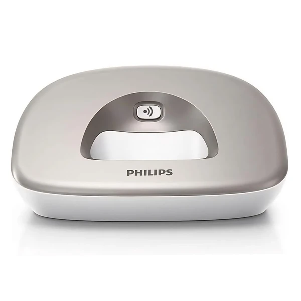 تلفن ثابت بیسیم برند فیلیپس مدل XL490 DECT ، صفحه نمایش بزرگ، تقویت صدا، سازگار با سمعک - تصویر 2
