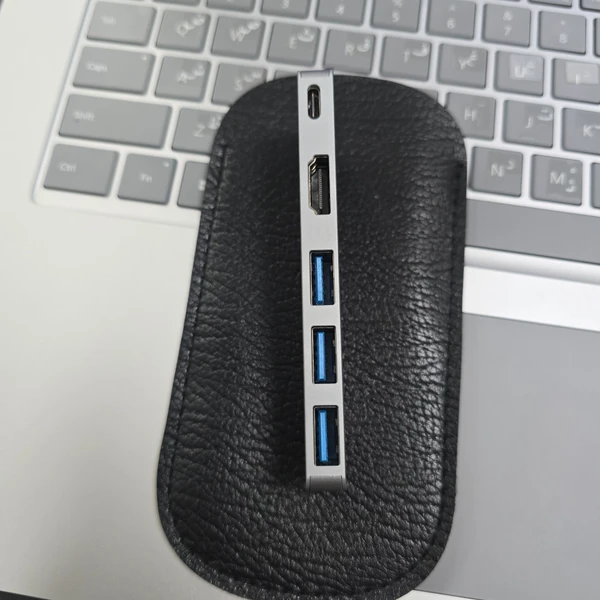 هاب 5 پورت تایپی سی برند Wiwu مدل T6 Pro انتقال سریع داده و شارژ همزمان - تصویر 9