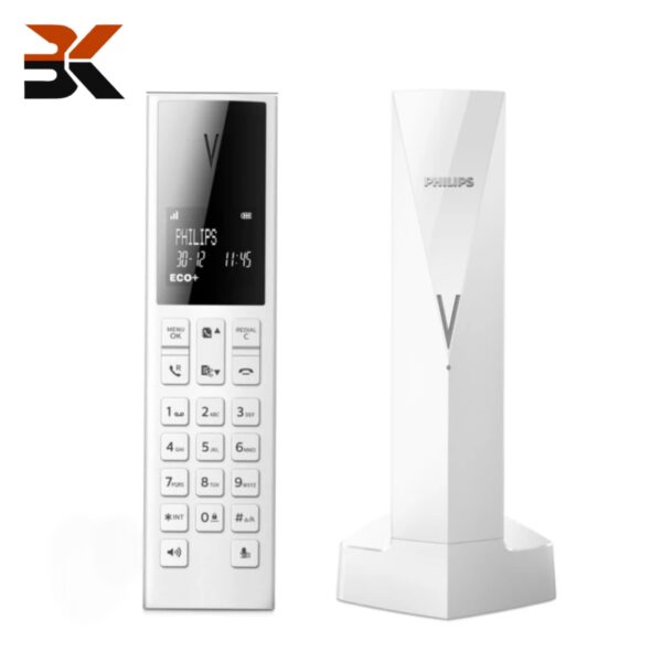 تلفن بی‌سیم فیلیپس مدل Linea V Design طراحی مدرن و صدای شفاف