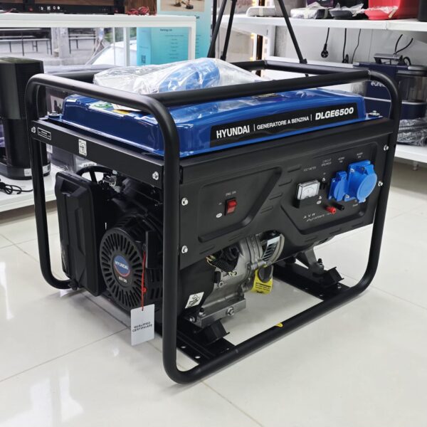 ژنراتور برق بنزینی ۵ کیلووات هیوندا مدل DLGE6500 چهار زمانه تک فاز (Stage V) با AVR و موتور قدرتمند ۱۴ اسب بخار - تصویر 3