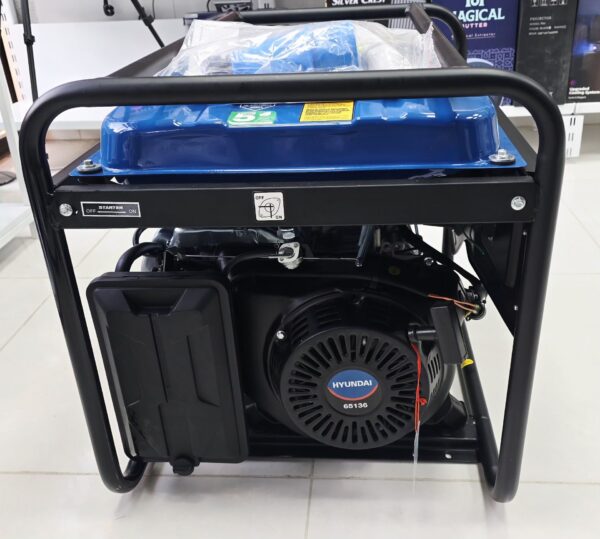 ژنراتور برق بنزینی ۵ کیلووات هیوندا مدل DLGE6500 چهار زمانه تک فاز (Stage V) با AVR و موتور قدرتمند ۱۴ اسب بخار - تصویر 6