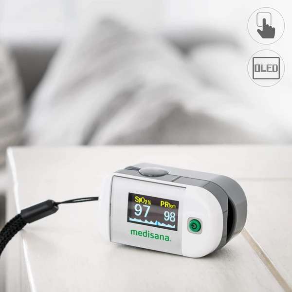 اکسیژن سنج انگشتی مدیسانا مدل PM 100 پالس اکسیمتر دیجیتال با نمایشگر OLED - تصویر 7