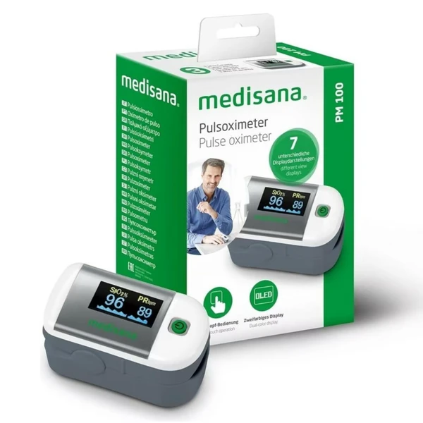 اکسیژن سنج انگشتی مدیسانا مدل PM 100 پالس اکسیمتر دیجیتال با نمایشگر OLED - تصویر 3
