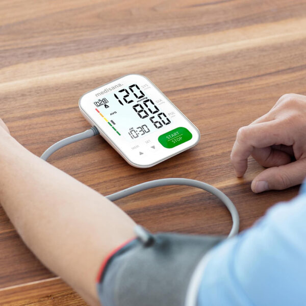 فشارسنج دیجیتالی بازویی مدیسانا مدل BU 565 تشخیص آریتمی قلب و حافظه دو کاربر - تصویر 5
